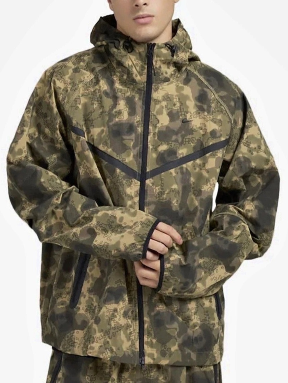 Nike Sportswear Tech Fleece Full-Zip Hooded Jacket Camo
